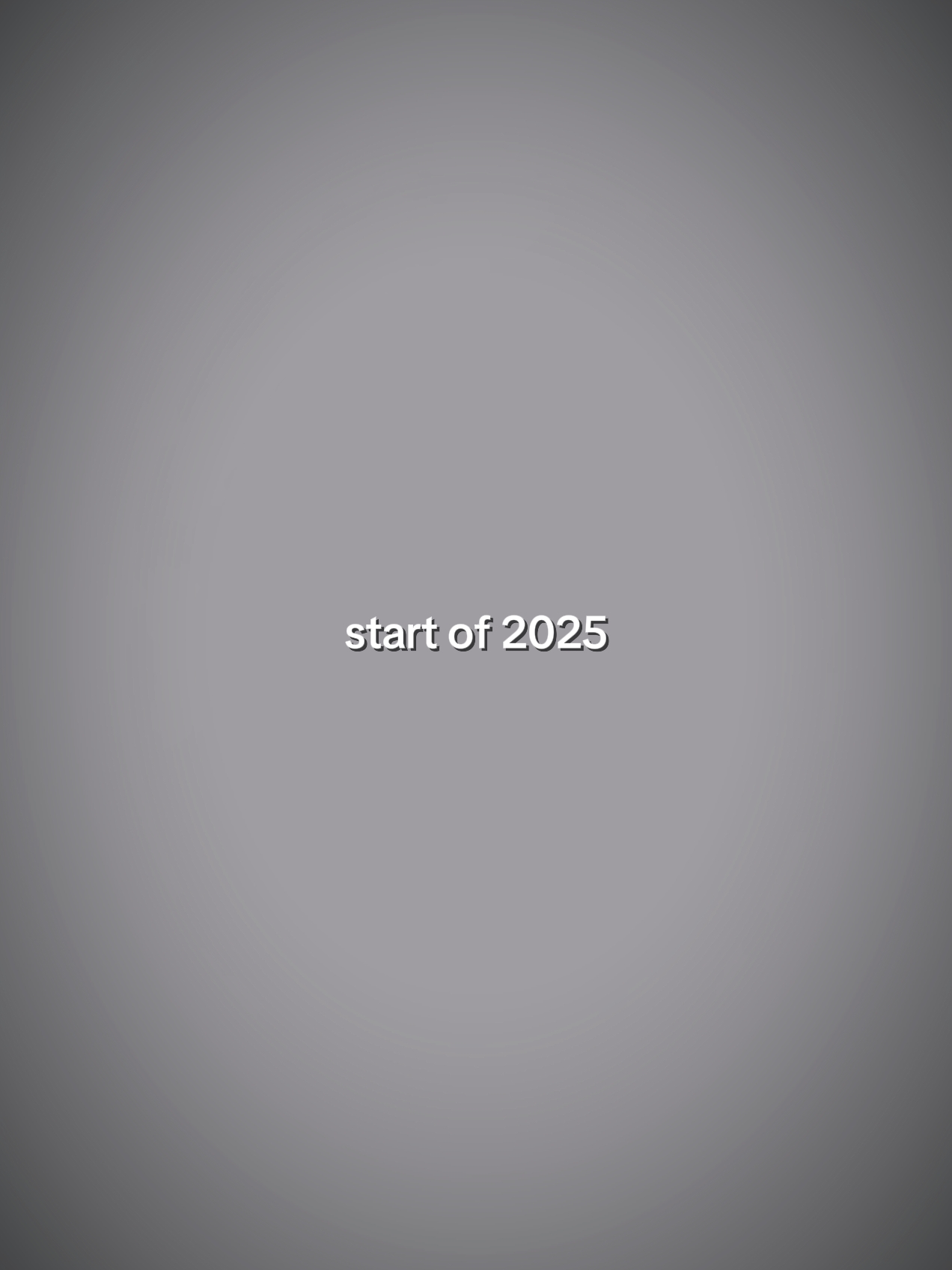 start/end of 2025