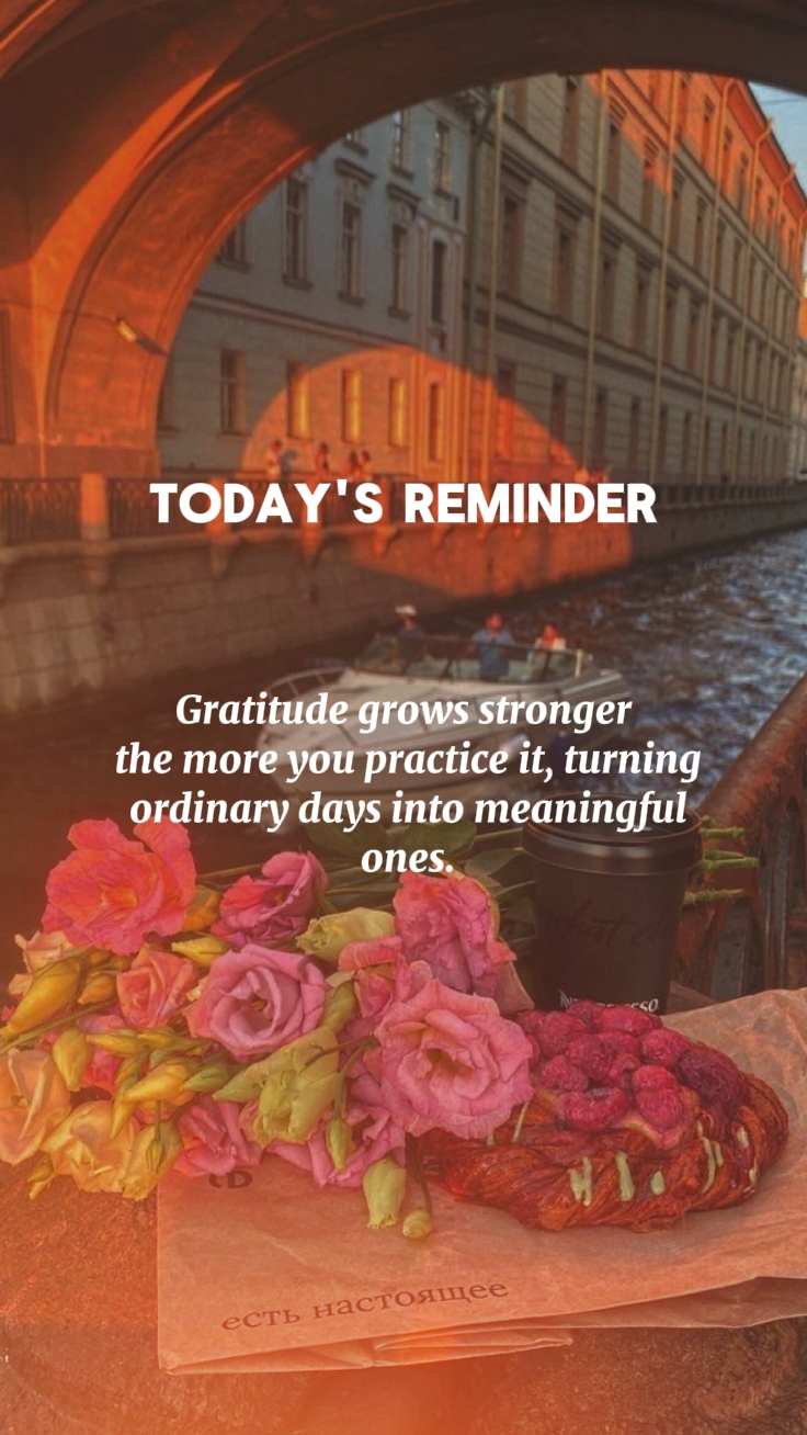 Gratitude habit
