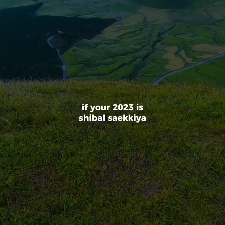 if your 2023 is