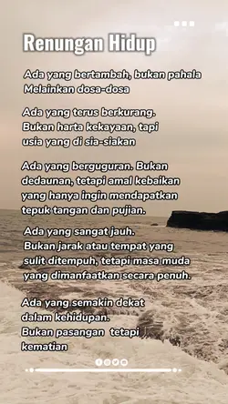 RENUNGAN HIDUP