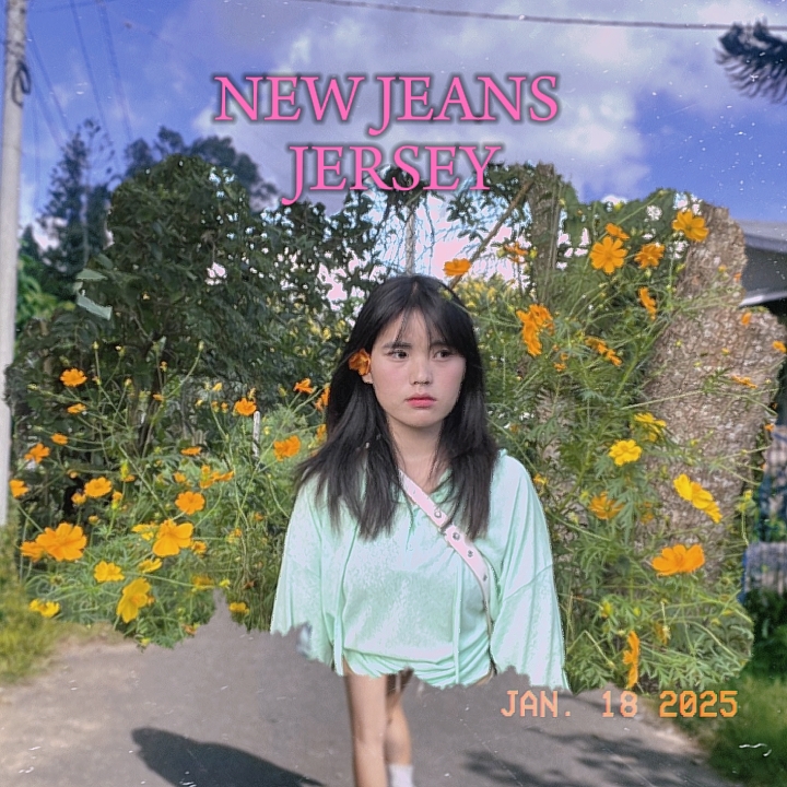 New jeans jersey use
