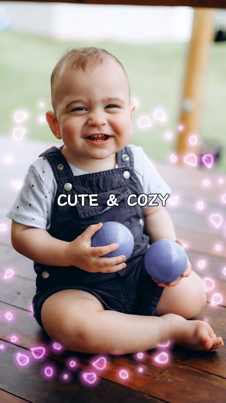 Baby Clothes Ad in TikTok Style