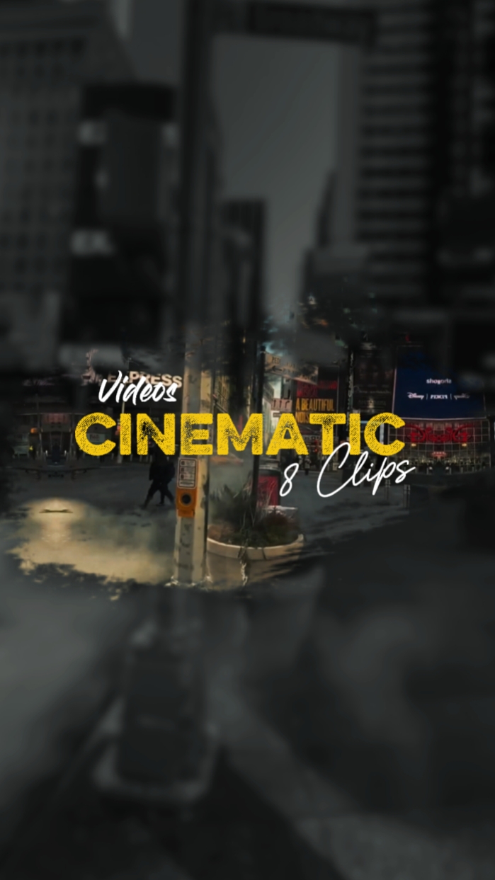 8 clipes cinematográficos