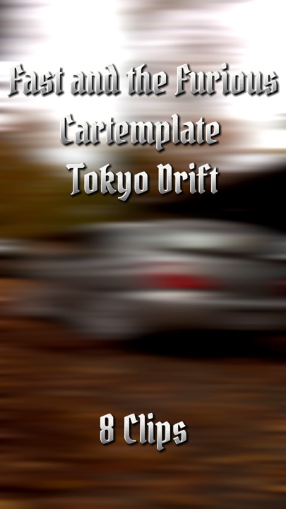 Tokyo Drift Şablonu