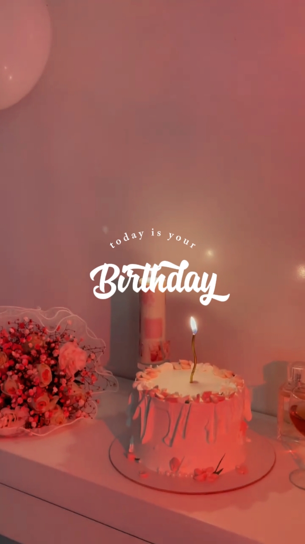 birthday estetik