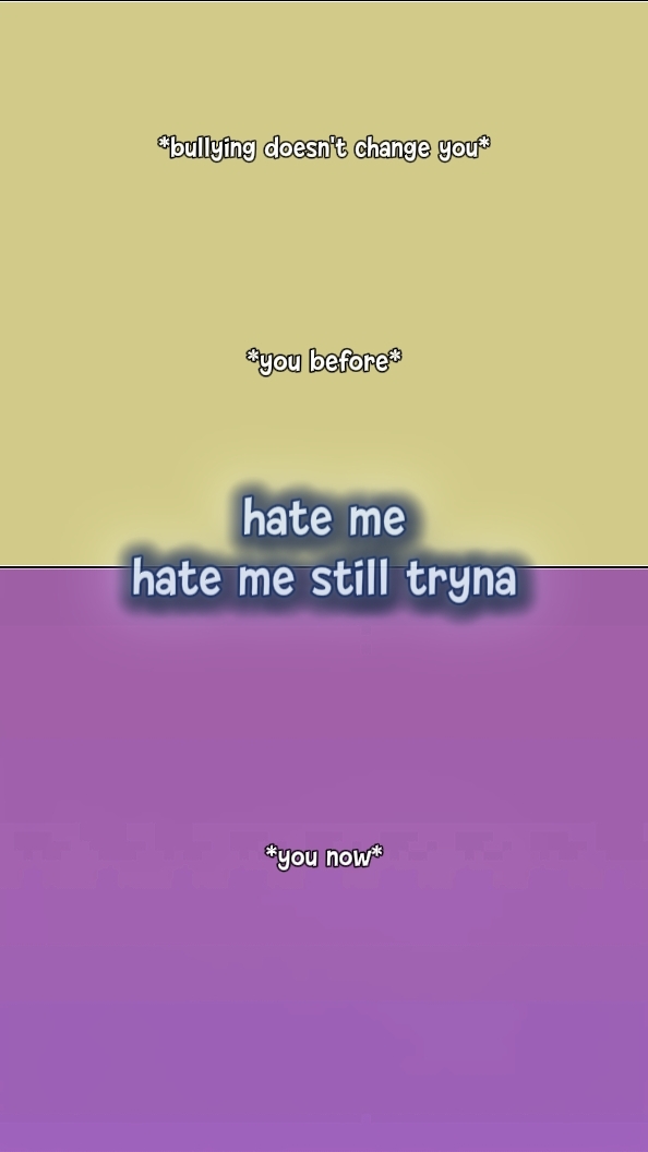 till me how u hate