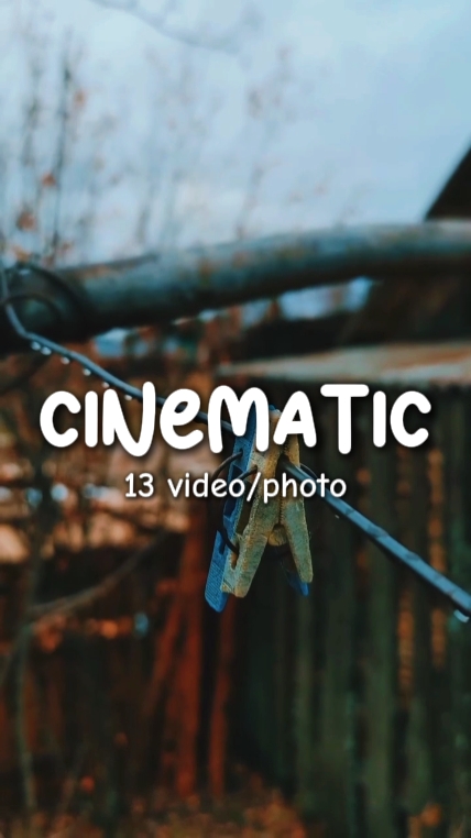13 video Sinematik 