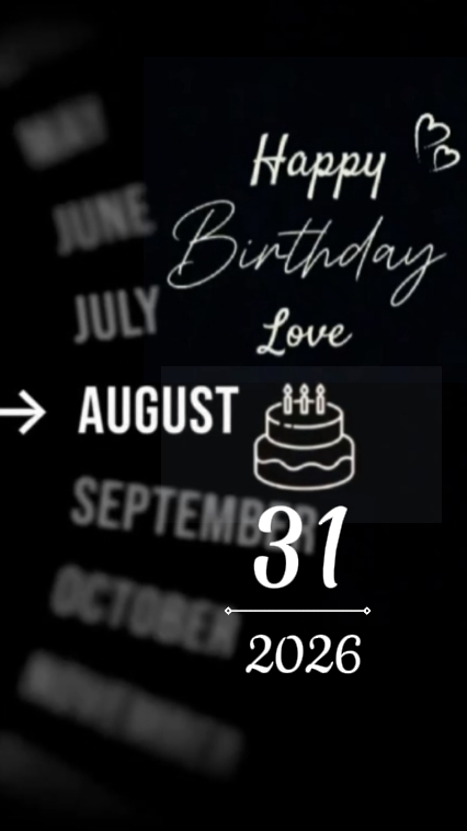 BIRTHDAY MY LOVE 31