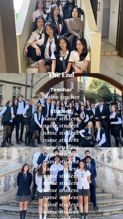 the end school