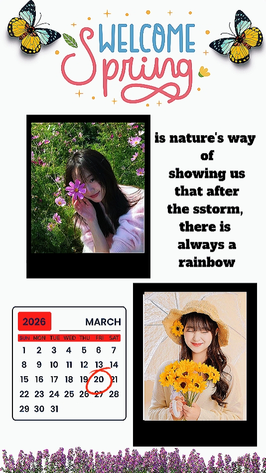 WELCOME SPRING 2026 
