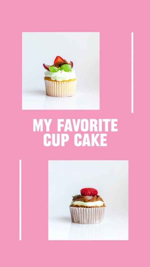 Cupcakes Product Display TikTok Style