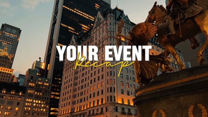 your event recap 