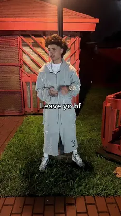 Leave yo bf