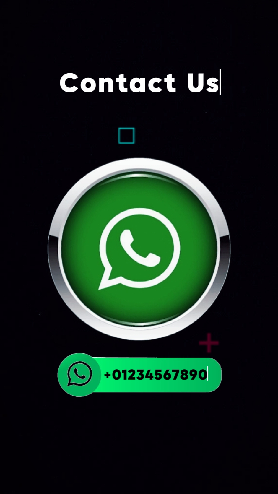 WHATSAPP + TU LOGO