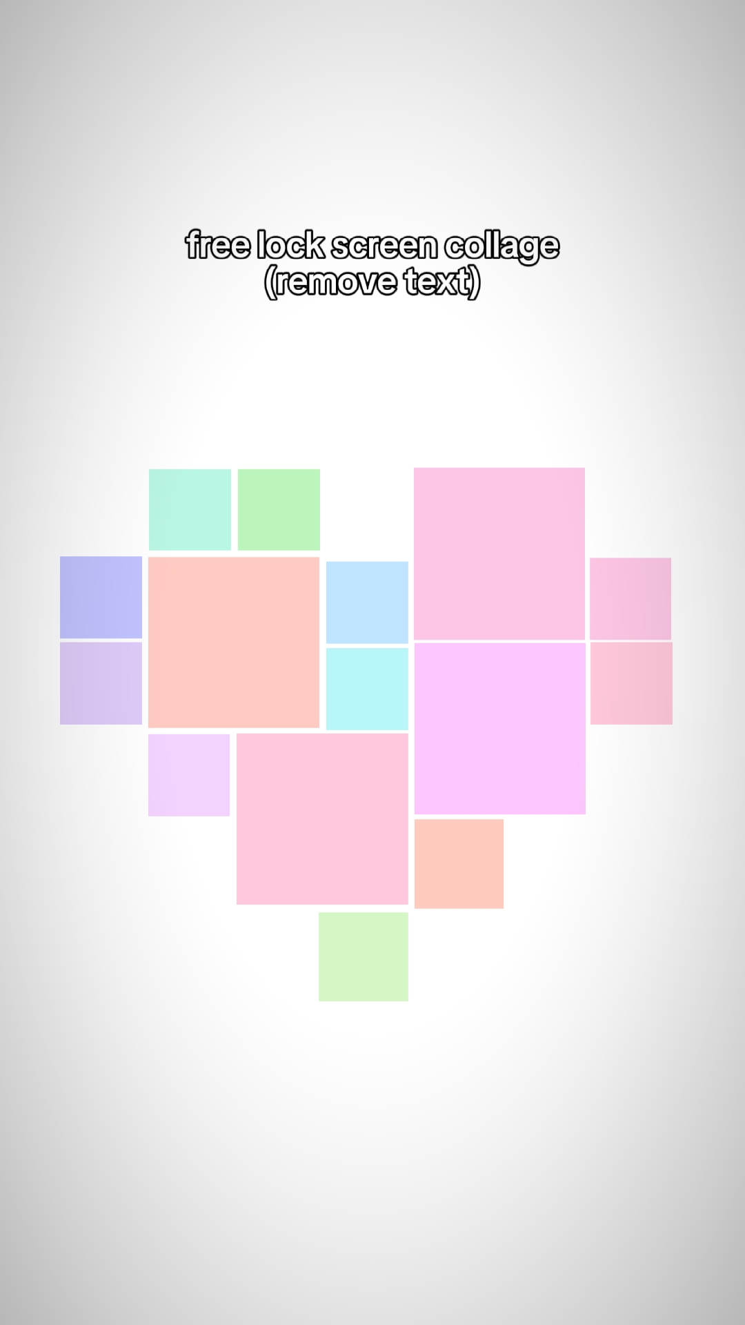 heart collage