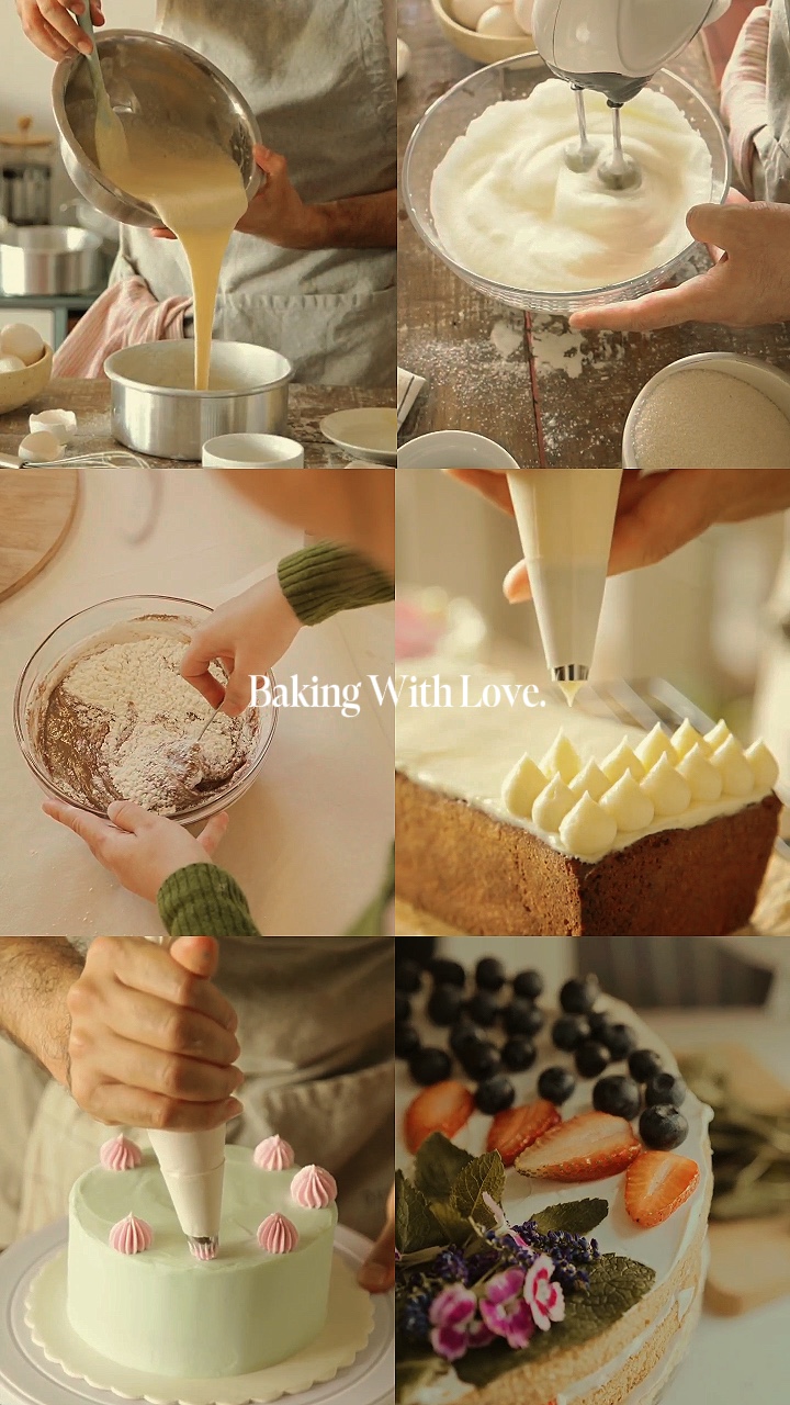 Vlog horneando pastel