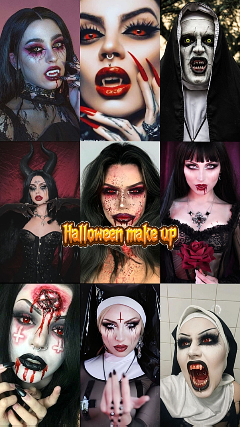 Halloween make up