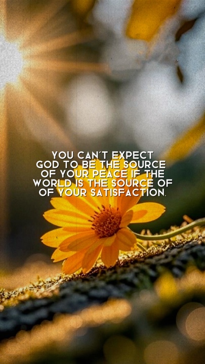 Source of peace