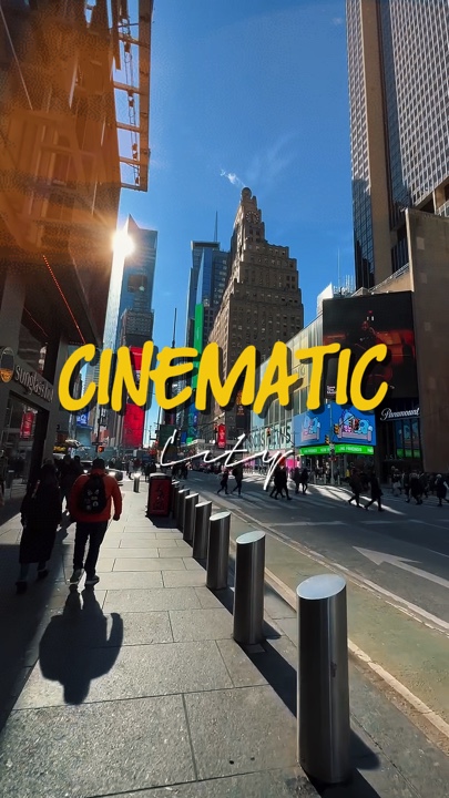 Tendencia del vlog de la ciudad 