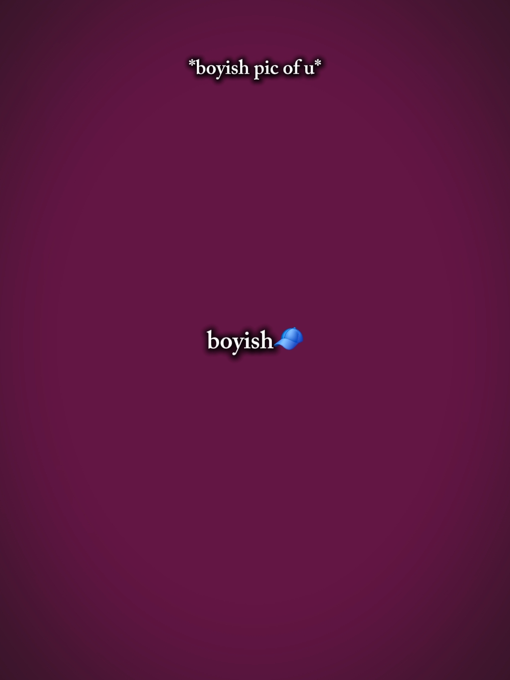 Boyish laban sa girlish