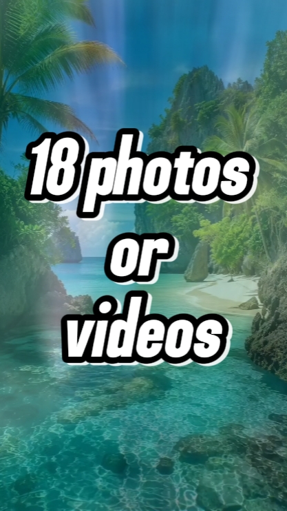 18 photos or videos 