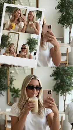 Pick Your Vibe โ Split Selfie & Flatlay Swap