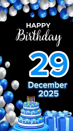 HBD 29 DECEMBER