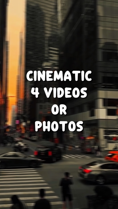 4 CINEMATIC MINIVLOG
