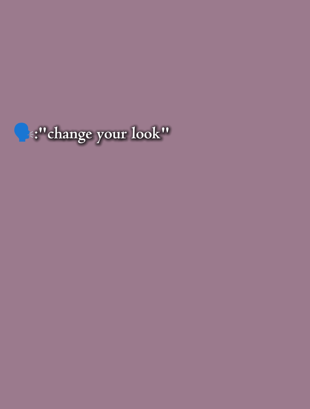 change your look 