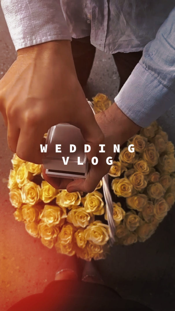 vlog de mariage