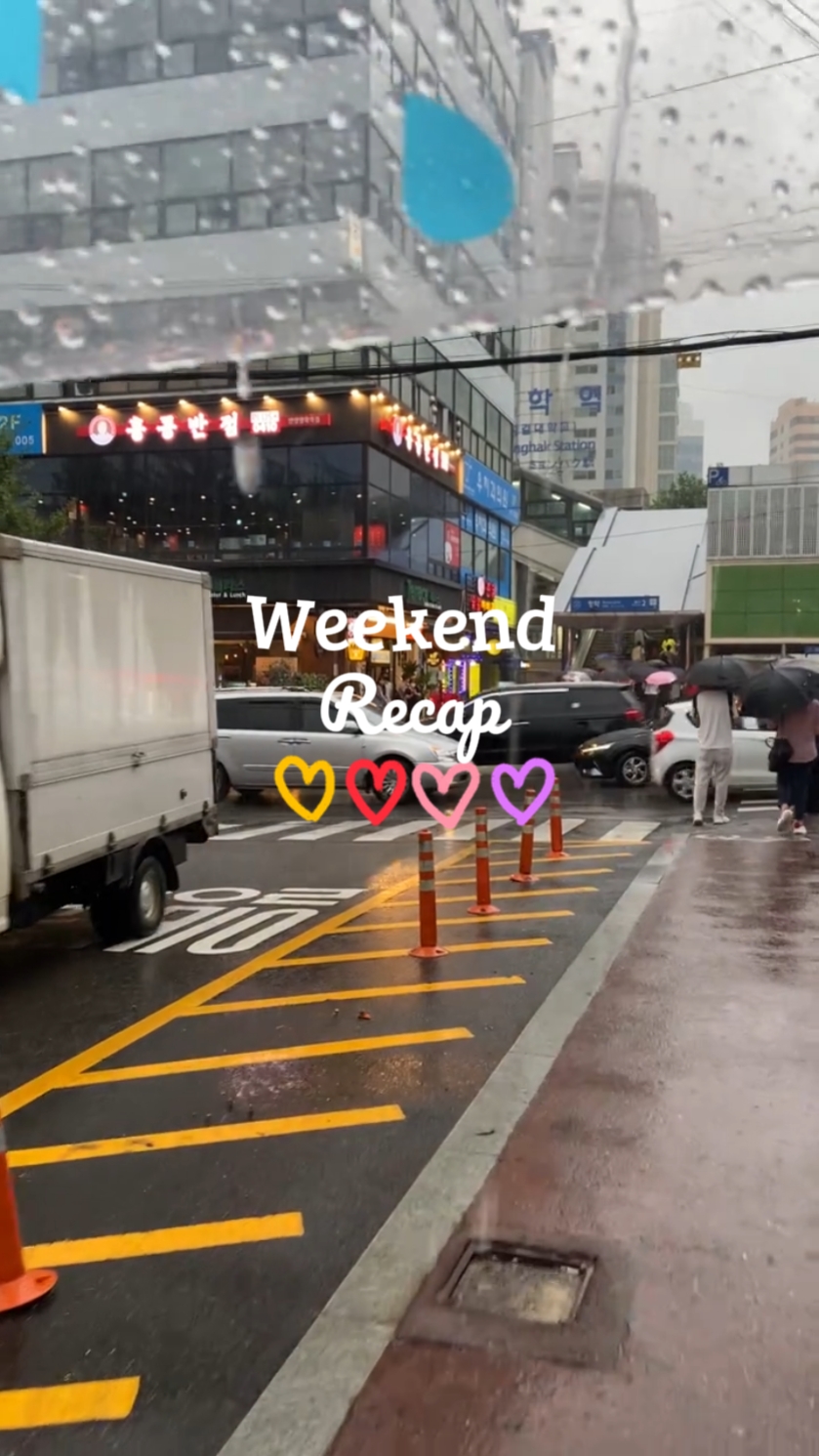 weekend recap 