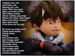 Tingkah Boboiboy Cek