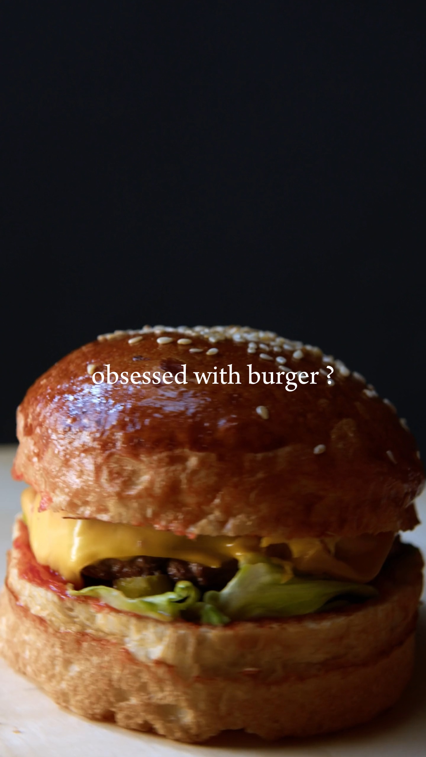 Hamburguesa obsesionada con