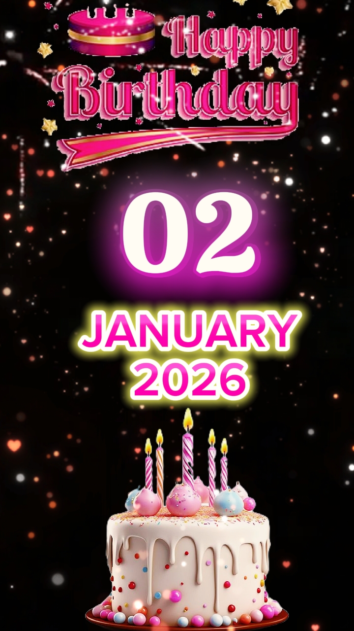 HBD 02 de janeiro
