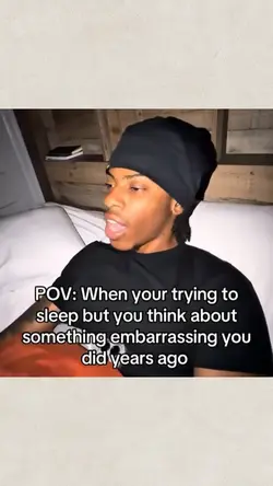 Trying to sleep