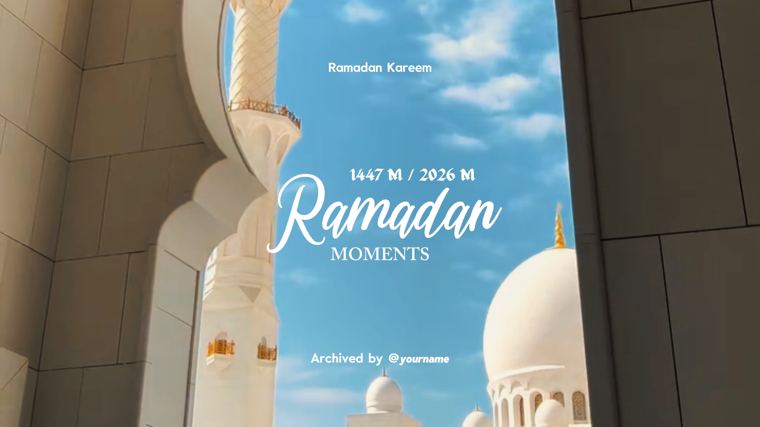 Ramadan moments