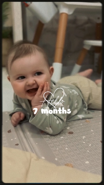 Hello 7 months