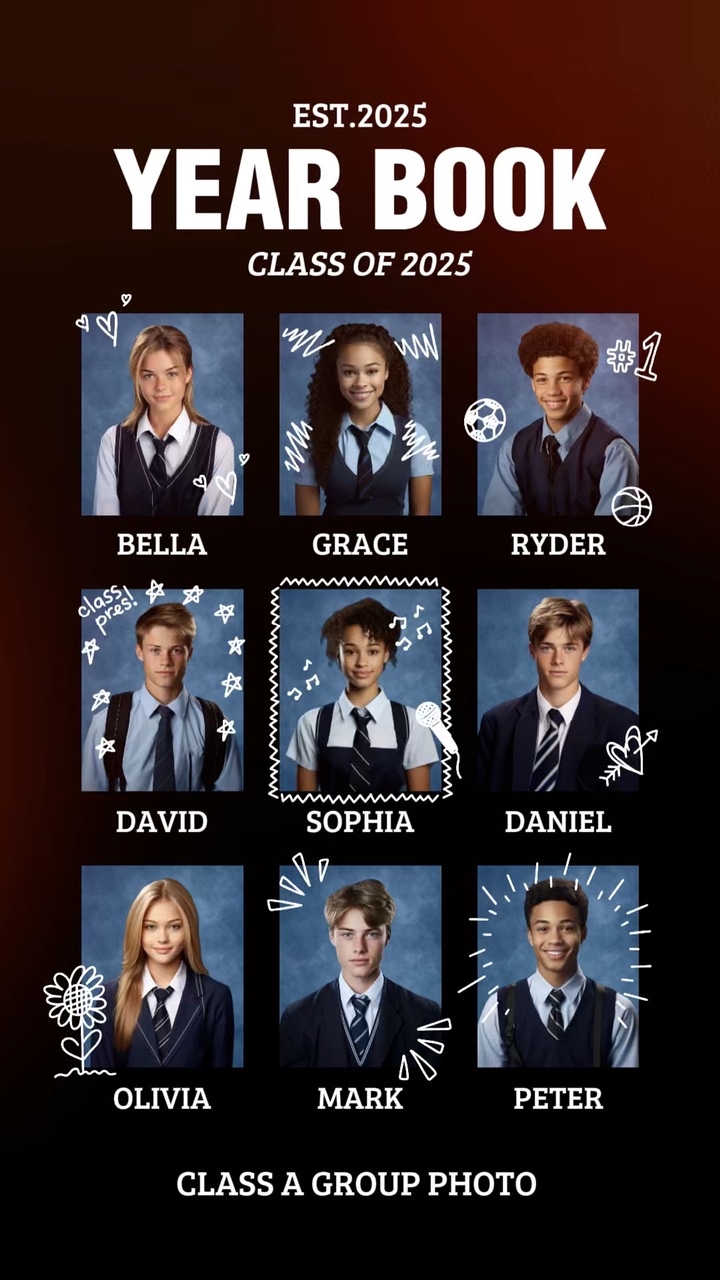 yearbook, graduation