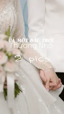 Mẫu 2 ảnh cưới