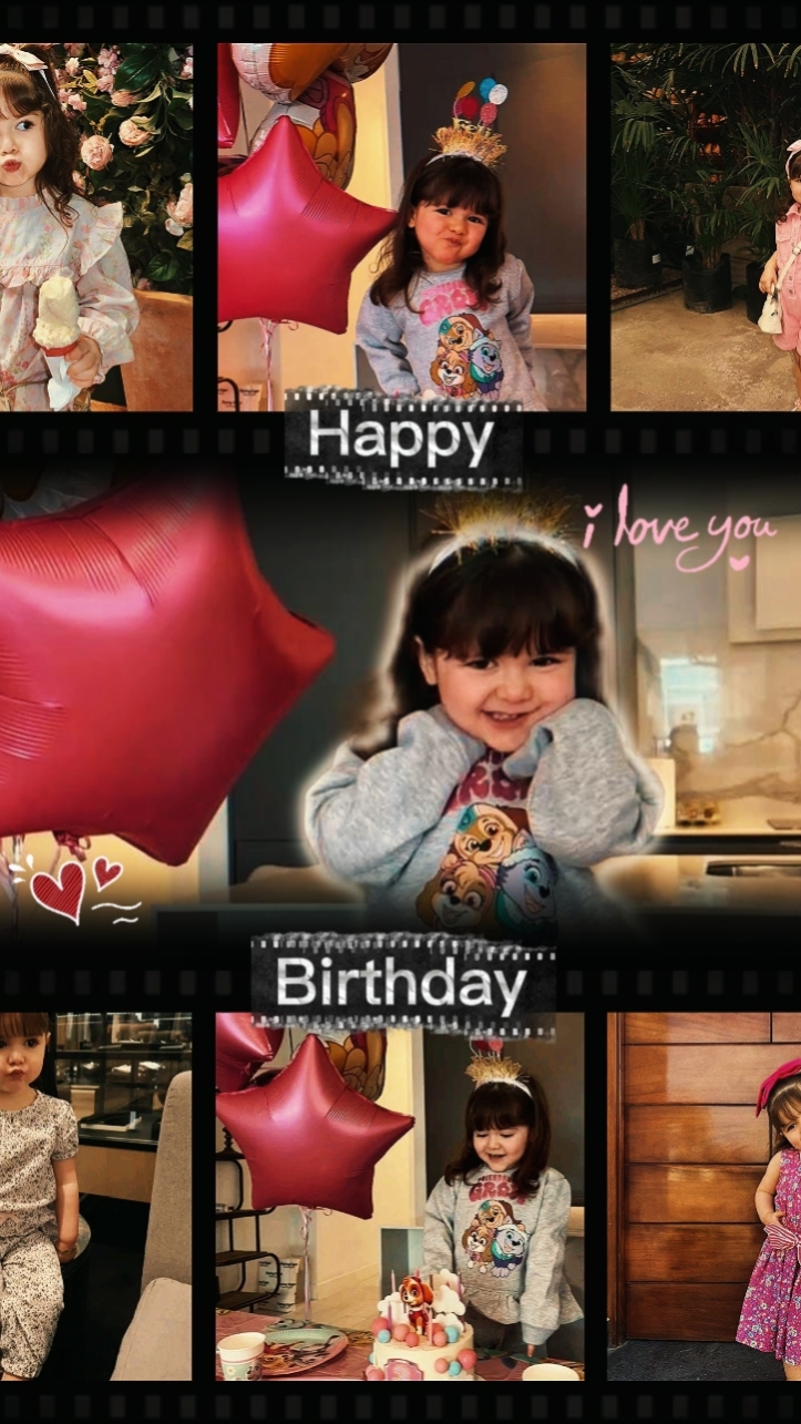 Aniversário minha filha