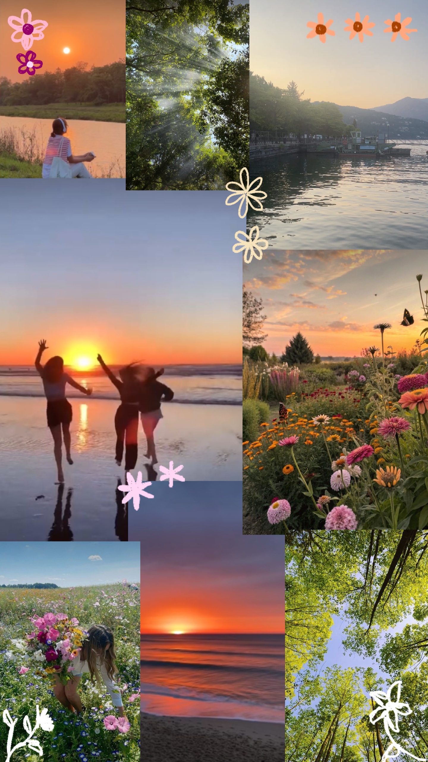 spring collage 💐