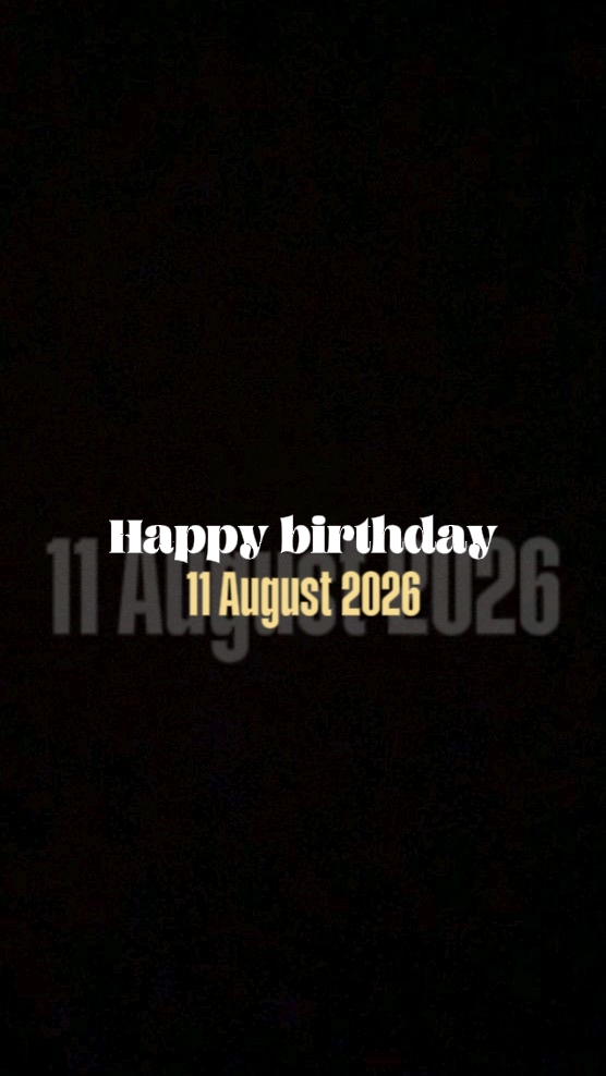 CUMPLEAÑOS 11 DE AGOSTO