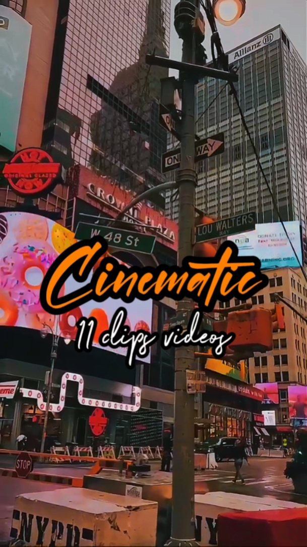 11 CLIPS CINEMÁTICOS