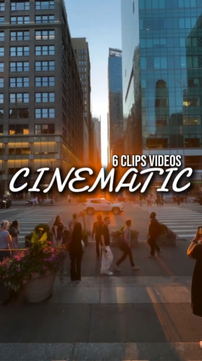 6 videos cinematic 