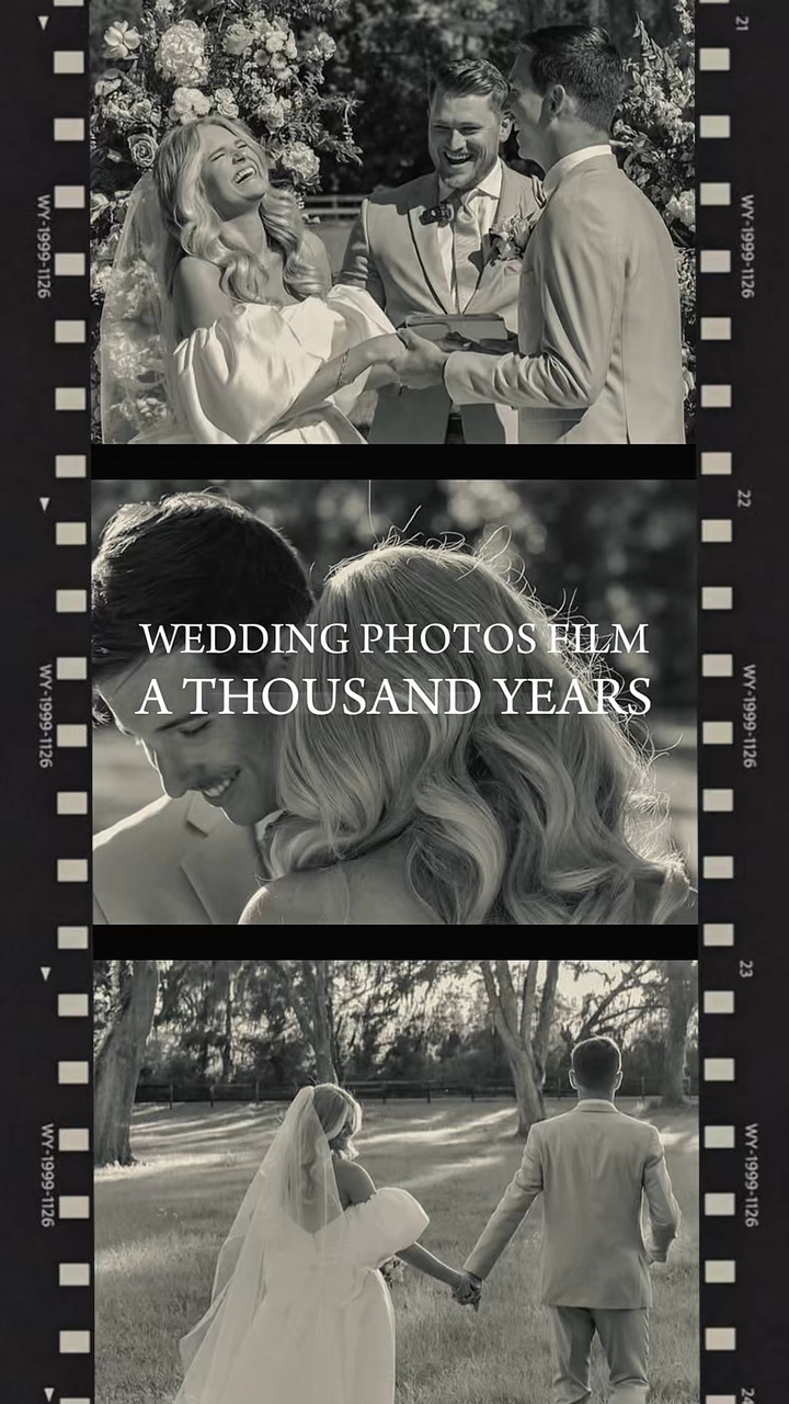 Wedding photos film 