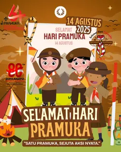 Hari Pramuka 14 Agus