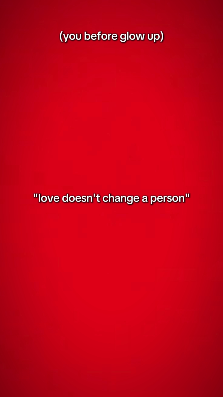 love doesnt change u