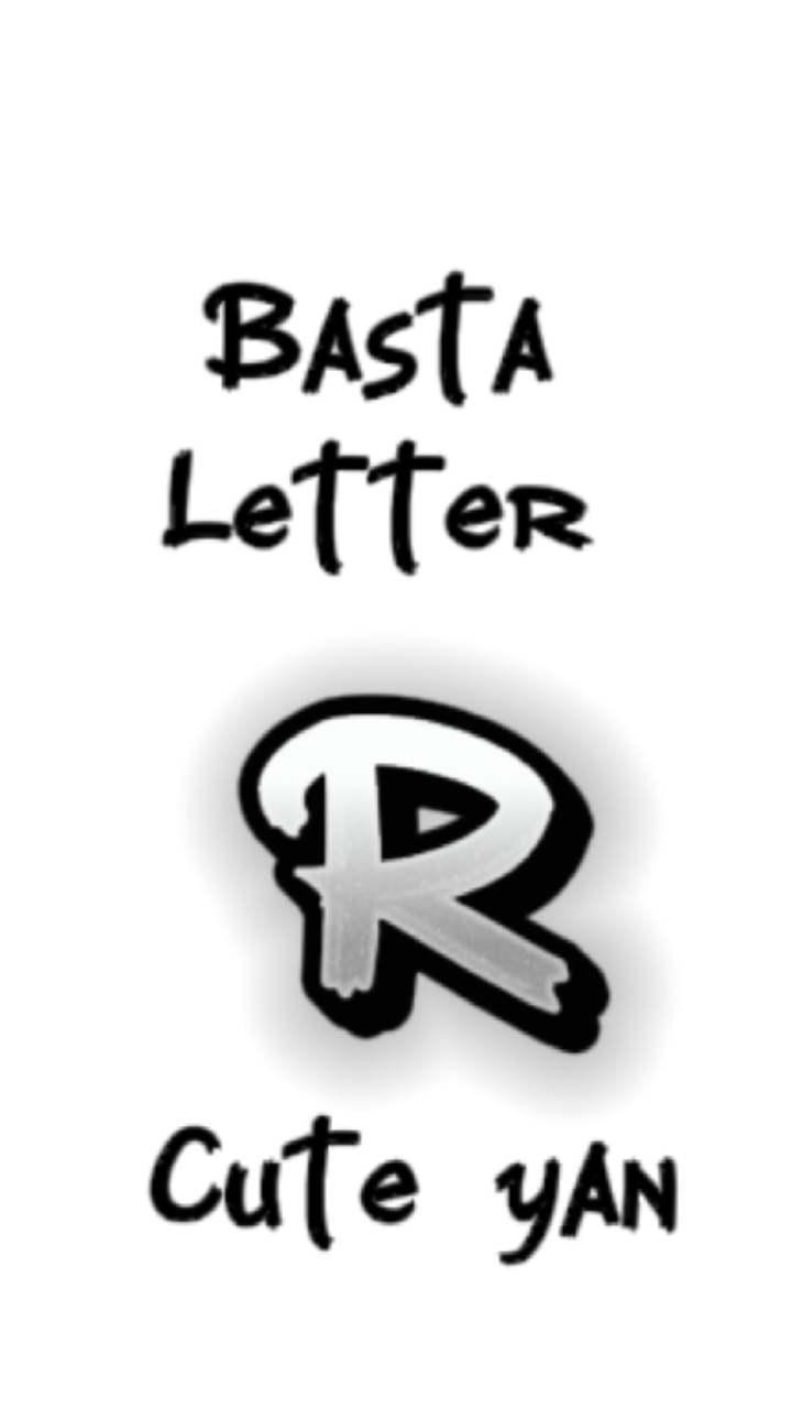 Basta letra R