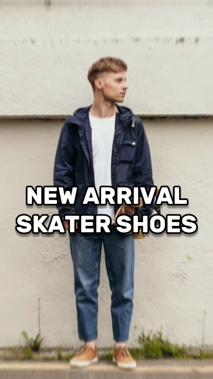 New Arrivals Skater Shoes Using TikTok Style 