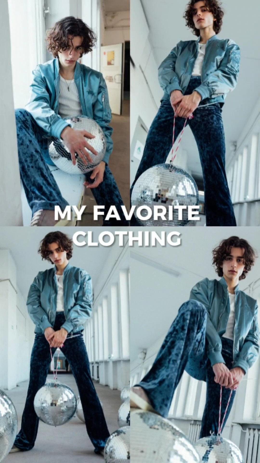Clothing Product Display In Creative Ads Showcase 